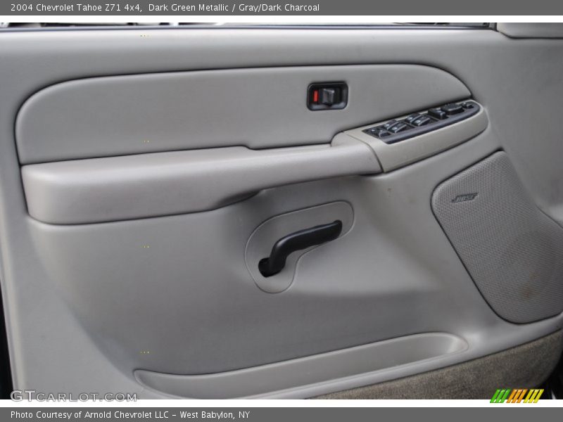 Dark Green Metallic / Gray/Dark Charcoal 2004 Chevrolet Tahoe Z71 4x4