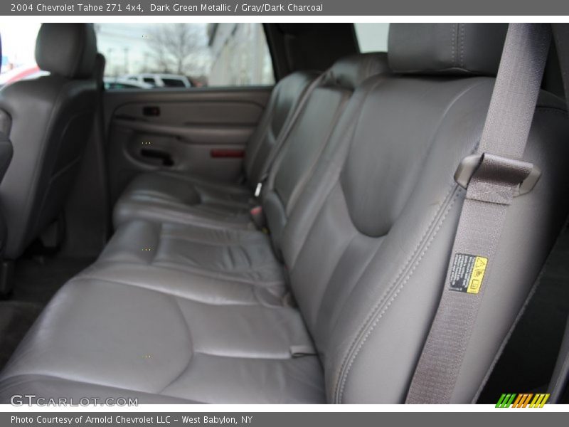 Dark Green Metallic / Gray/Dark Charcoal 2004 Chevrolet Tahoe Z71 4x4