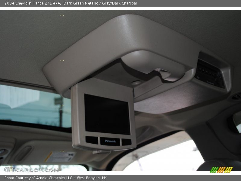 Dark Green Metallic / Gray/Dark Charcoal 2004 Chevrolet Tahoe Z71 4x4