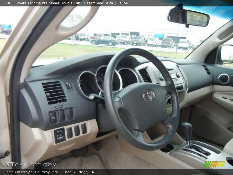 Desert Sand Mica / Taupe 2005 Toyota Tacoma PreRunner Double Cab