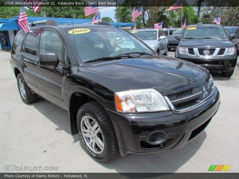 Kalapana Black / Sand Blast Beige 2006 Mitsubishi Endeavor LS