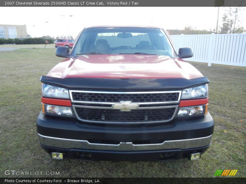 Victory Red / Tan 2007 Chevrolet Silverado 2500HD Classic LT Crew Cab
