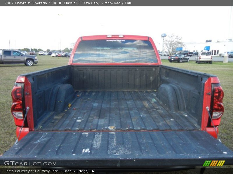 Victory Red / Tan 2007 Chevrolet Silverado 2500HD Classic LT Crew Cab
