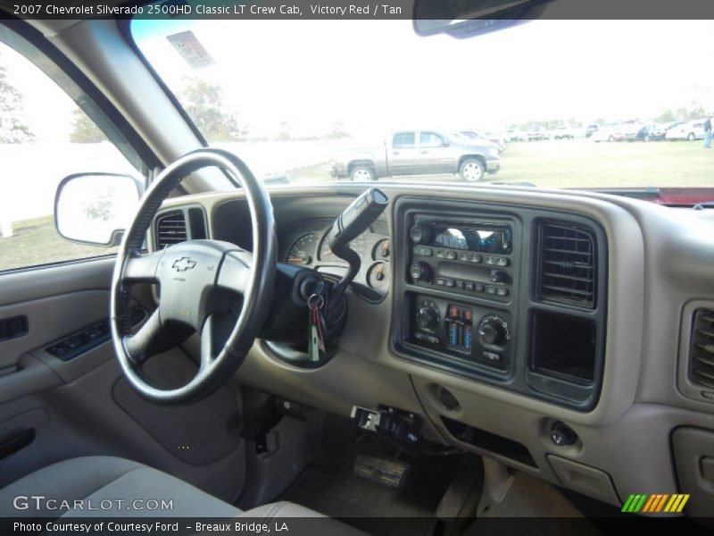 Victory Red / Tan 2007 Chevrolet Silverado 2500HD Classic LT Crew Cab