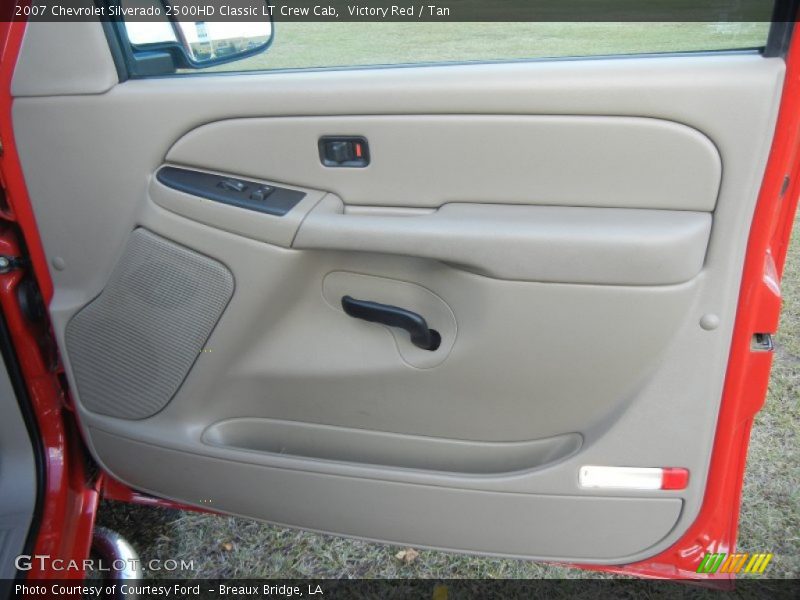 Victory Red / Tan 2007 Chevrolet Silverado 2500HD Classic LT Crew Cab