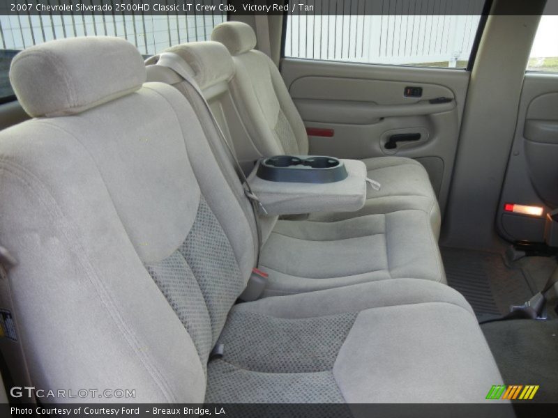 Victory Red / Tan 2007 Chevrolet Silverado 2500HD Classic LT Crew Cab