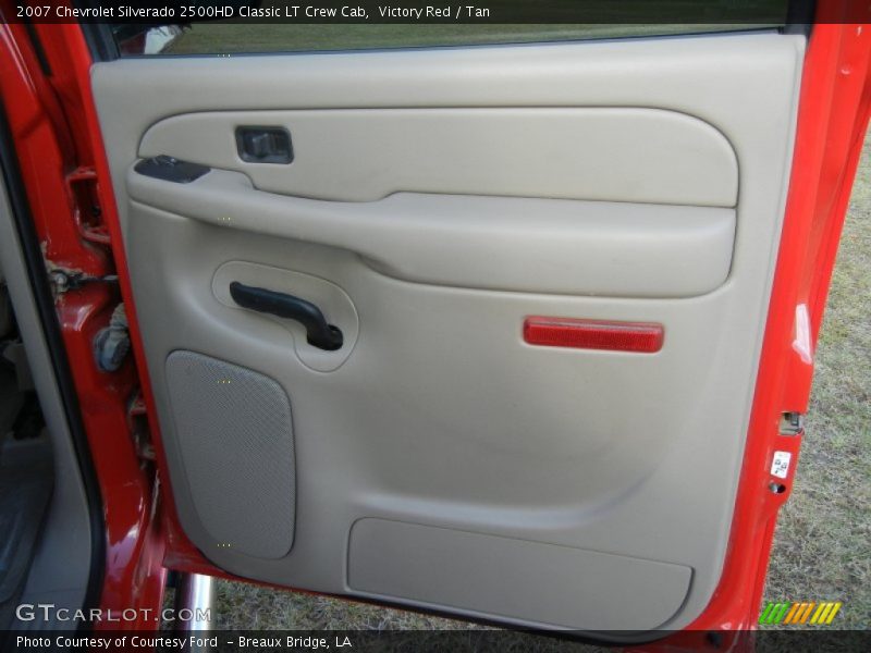 Victory Red / Tan 2007 Chevrolet Silverado 2500HD Classic LT Crew Cab