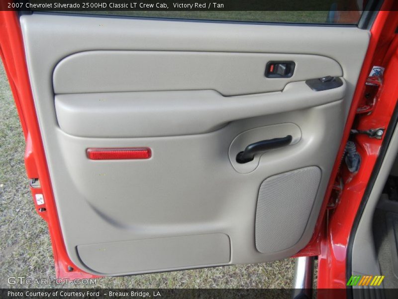 Victory Red / Tan 2007 Chevrolet Silverado 2500HD Classic LT Crew Cab