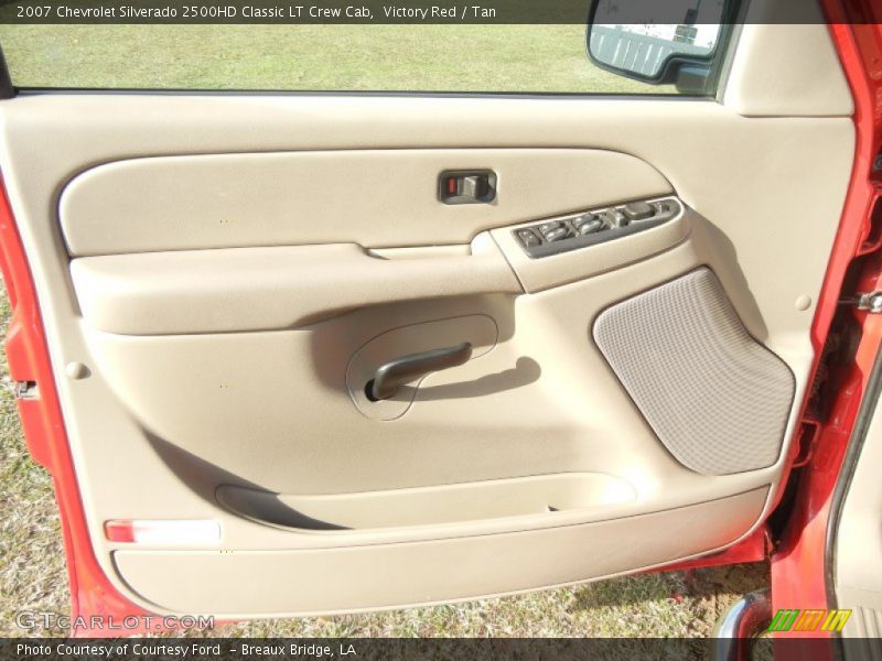 Victory Red / Tan 2007 Chevrolet Silverado 2500HD Classic LT Crew Cab