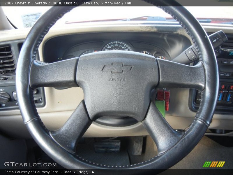Victory Red / Tan 2007 Chevrolet Silverado 2500HD Classic LT Crew Cab