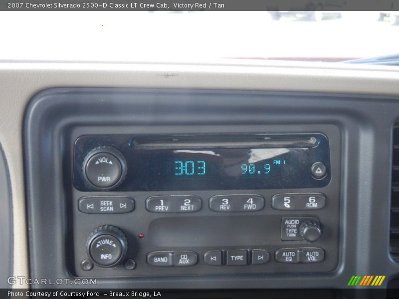 Victory Red / Tan 2007 Chevrolet Silverado 2500HD Classic LT Crew Cab