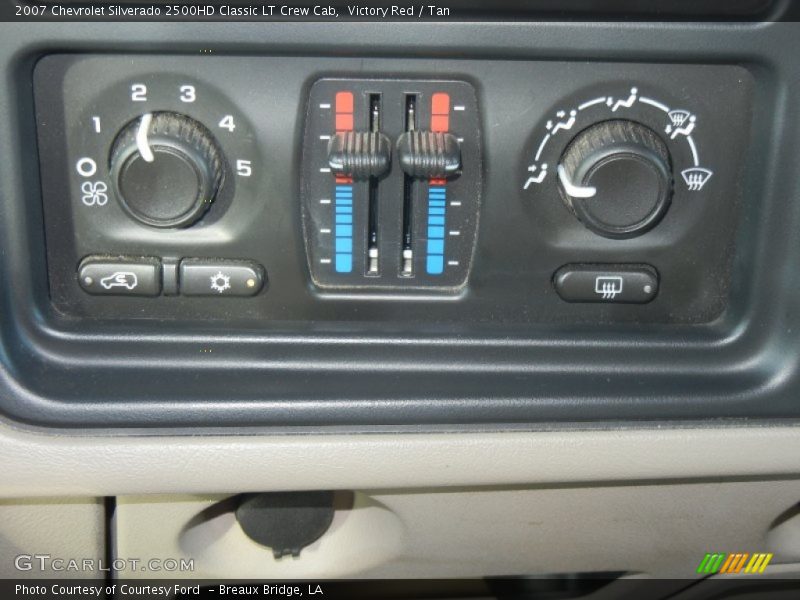 Victory Red / Tan 2007 Chevrolet Silverado 2500HD Classic LT Crew Cab