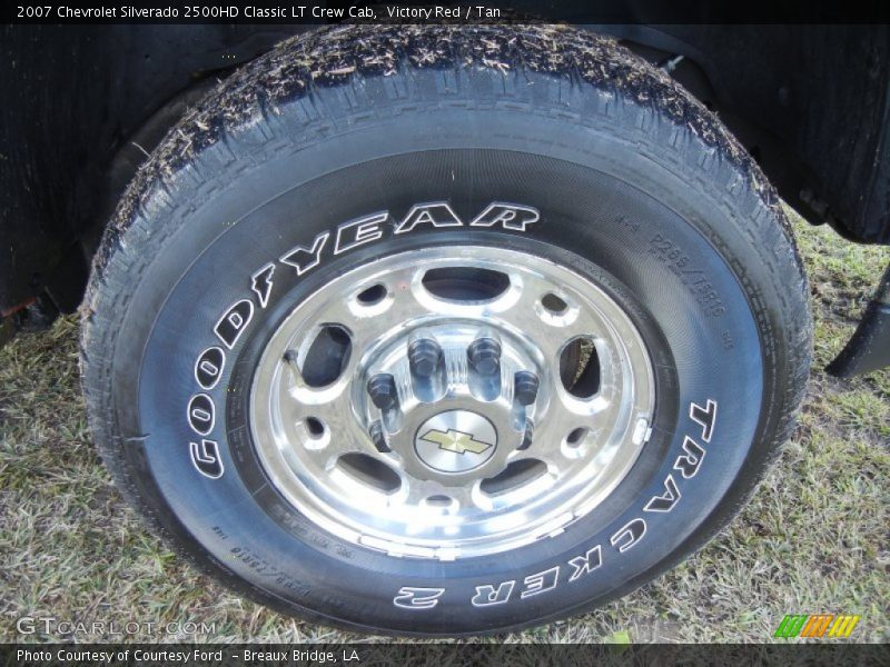 Victory Red / Tan 2007 Chevrolet Silverado 2500HD Classic LT Crew Cab