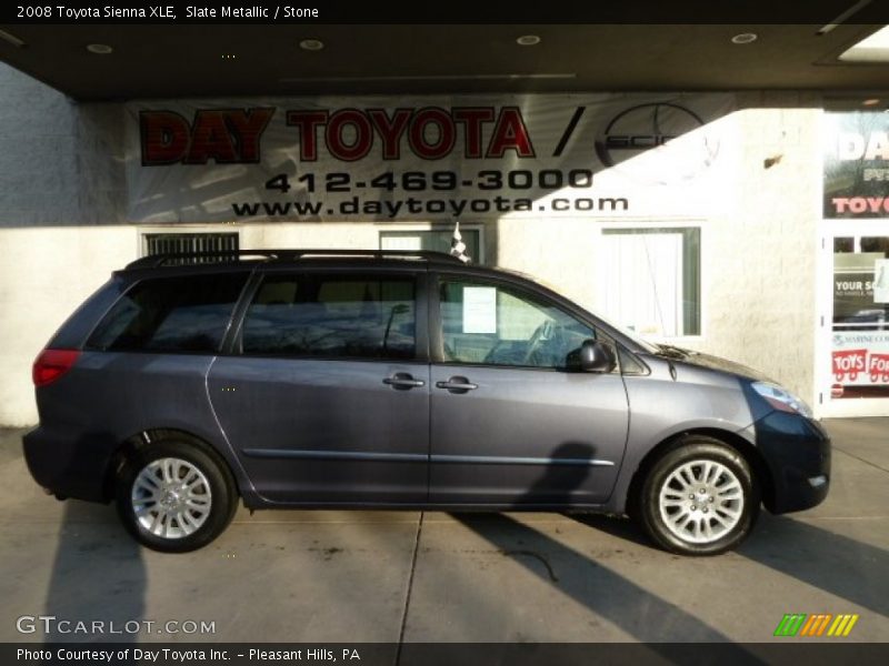 Slate Metallic / Stone 2008 Toyota Sienna XLE