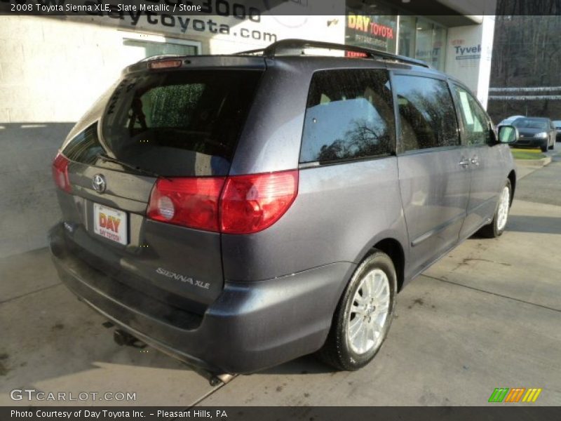 Slate Metallic / Stone 2008 Toyota Sienna XLE