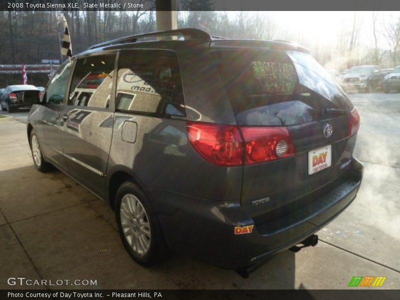 Slate Metallic / Stone 2008 Toyota Sienna XLE