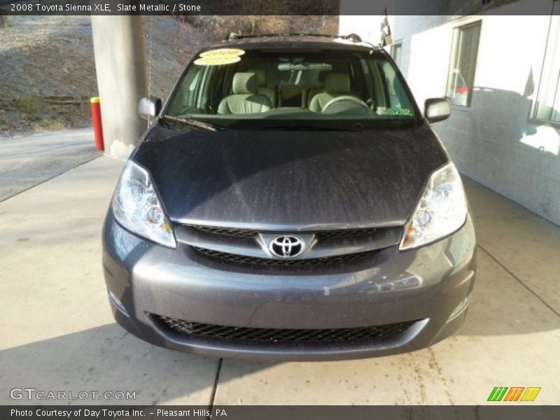 Slate Metallic / Stone 2008 Toyota Sienna XLE