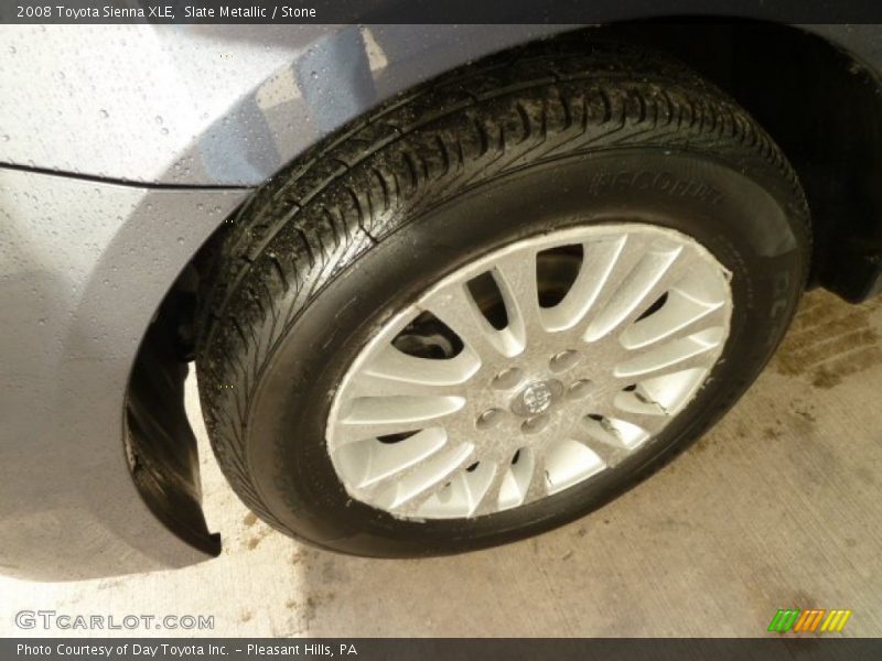 Slate Metallic / Stone 2008 Toyota Sienna XLE