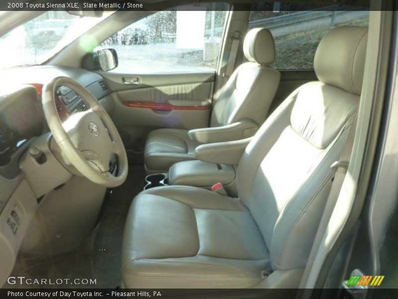 Slate Metallic / Stone 2008 Toyota Sienna XLE