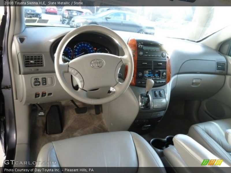 Slate Metallic / Stone 2008 Toyota Sienna XLE
