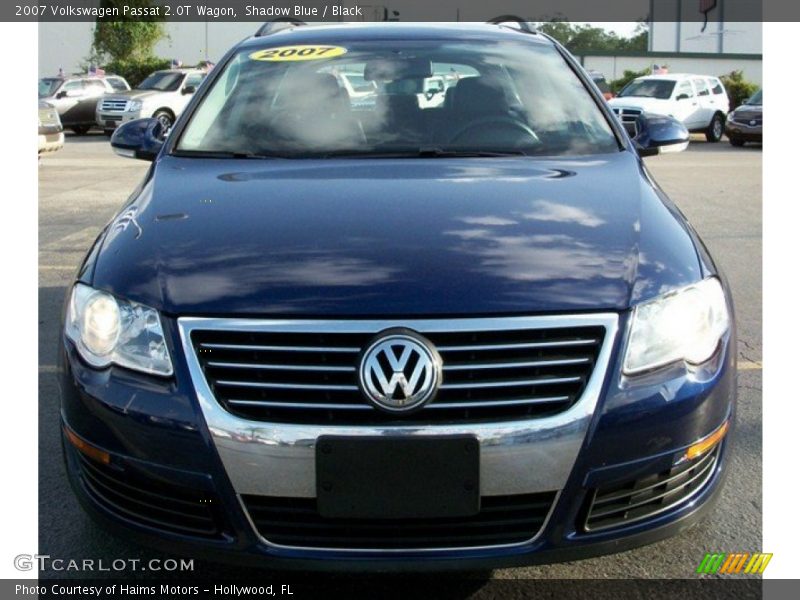 Shadow Blue / Black 2007 Volkswagen Passat 2.0T Wagon