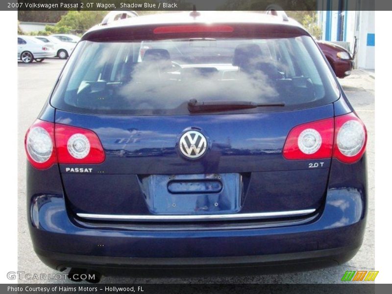 Shadow Blue / Black 2007 Volkswagen Passat 2.0T Wagon