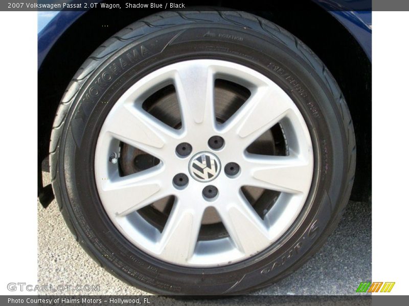 Shadow Blue / Black 2007 Volkswagen Passat 2.0T Wagon