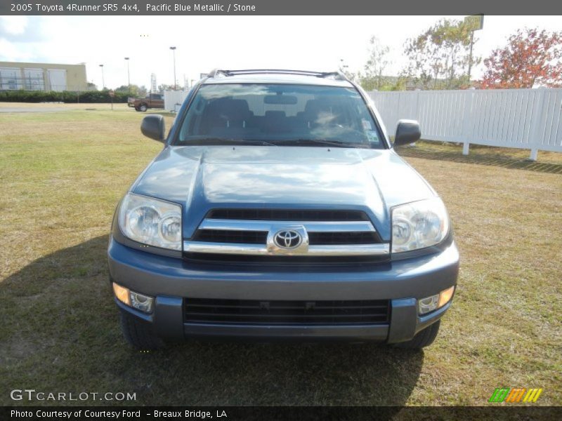 Pacific Blue Metallic / Stone 2005 Toyota 4Runner SR5 4x4
