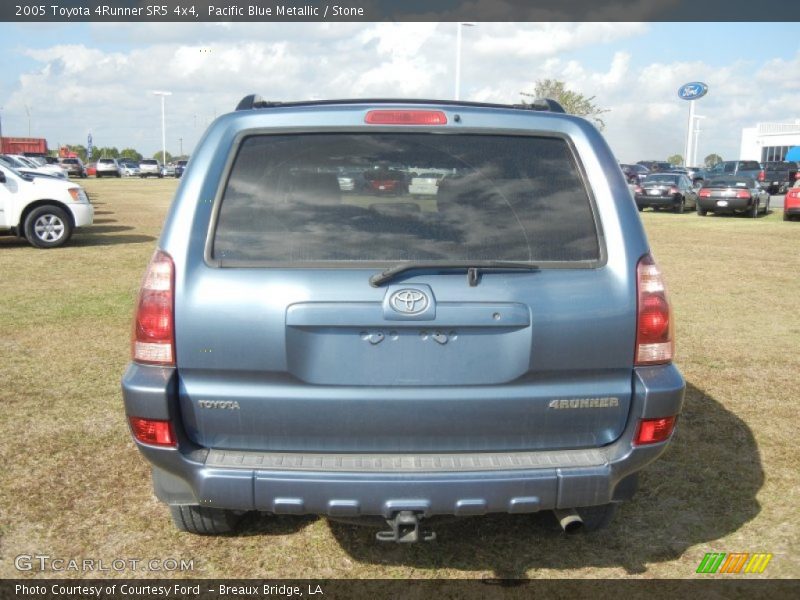Pacific Blue Metallic / Stone 2005 Toyota 4Runner SR5 4x4