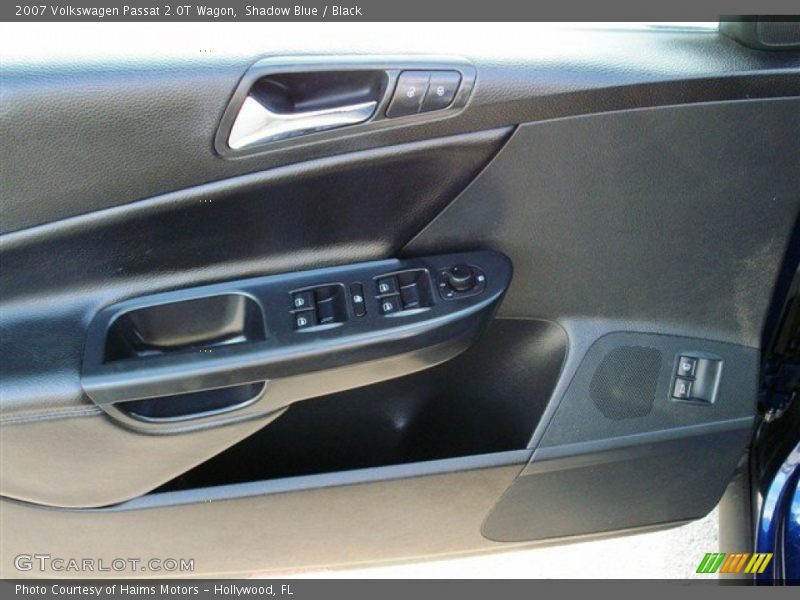 Shadow Blue / Black 2007 Volkswagen Passat 2.0T Wagon