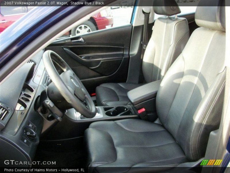 Shadow Blue / Black 2007 Volkswagen Passat 2.0T Wagon
