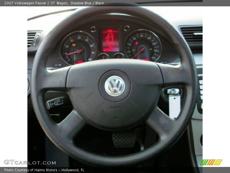 Shadow Blue / Black 2007 Volkswagen Passat 2.0T Wagon