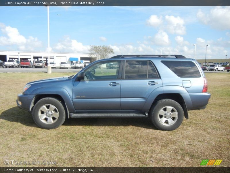 Pacific Blue Metallic / Stone 2005 Toyota 4Runner SR5 4x4