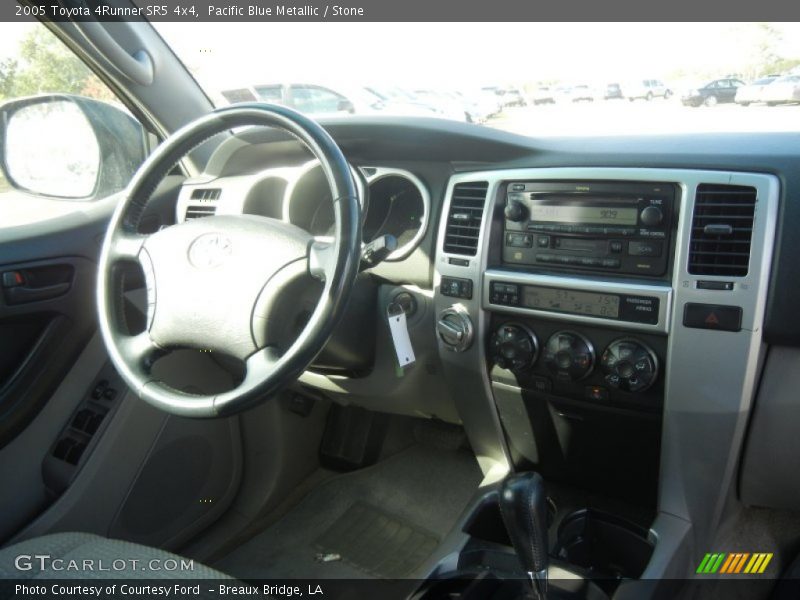 Pacific Blue Metallic / Stone 2005 Toyota 4Runner SR5 4x4