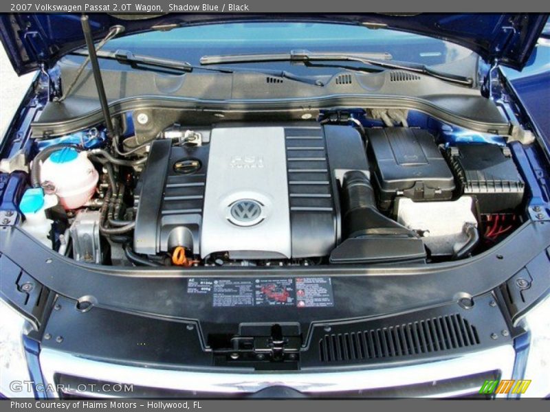 Shadow Blue / Black 2007 Volkswagen Passat 2.0T Wagon