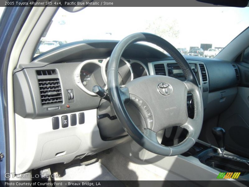 Pacific Blue Metallic / Stone 2005 Toyota 4Runner SR5 4x4