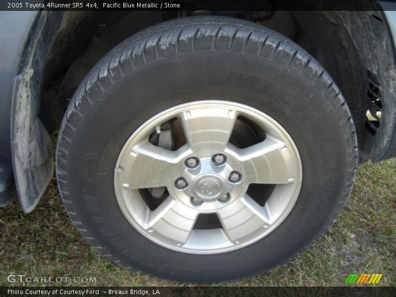 Pacific Blue Metallic / Stone 2005 Toyota 4Runner SR5 4x4