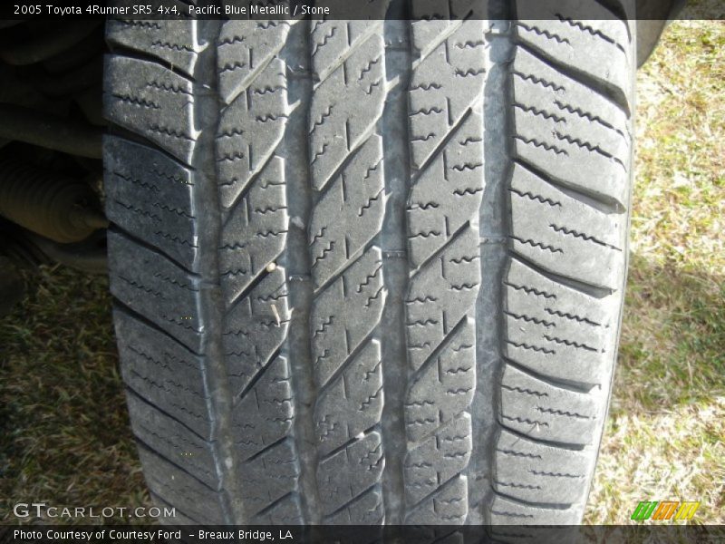 Pacific Blue Metallic / Stone 2005 Toyota 4Runner SR5 4x4