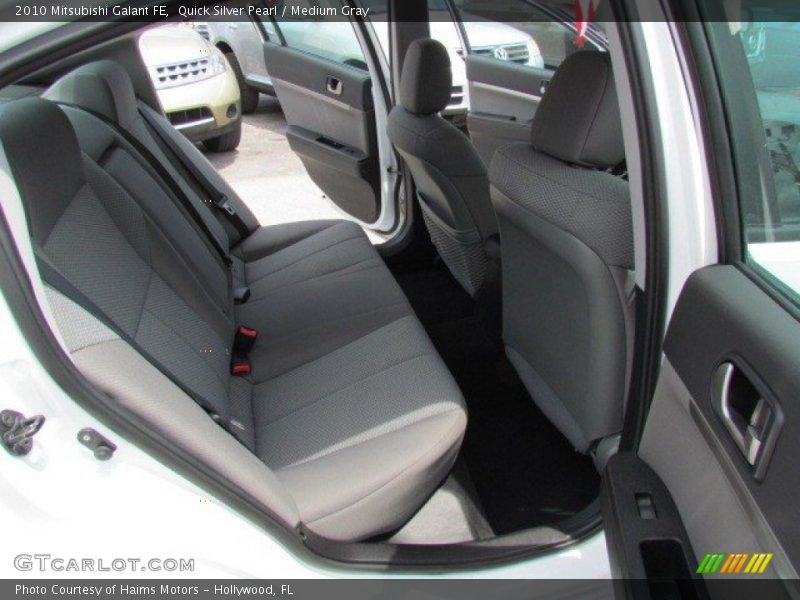 Quick Silver Pearl / Medium Gray 2010 Mitsubishi Galant FE