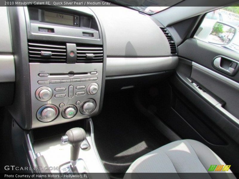 Quick Silver Pearl / Medium Gray 2010 Mitsubishi Galant FE