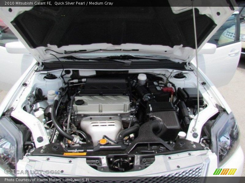 Quick Silver Pearl / Medium Gray 2010 Mitsubishi Galant FE