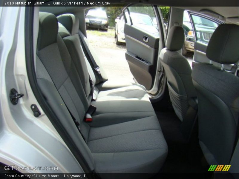 Quick Silver Pearl / Medium Gray 2010 Mitsubishi Galant FE