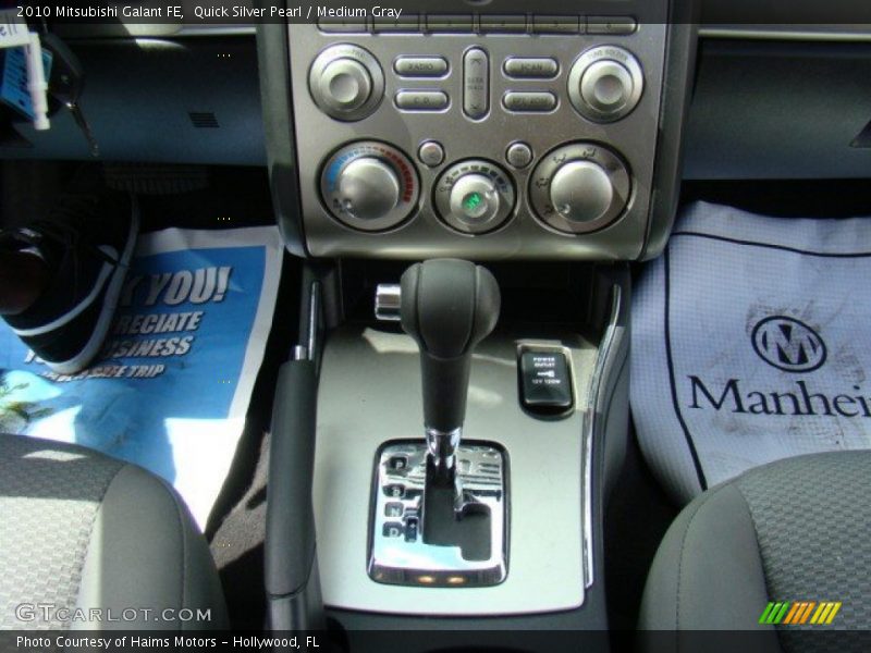 Quick Silver Pearl / Medium Gray 2010 Mitsubishi Galant FE