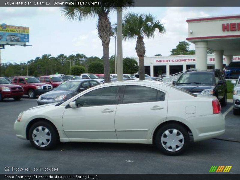 Dover White Pearl / Creme 2004 Mitsubishi Galant ES