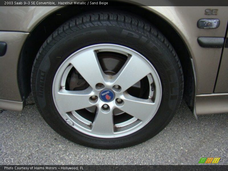  2003 9-3 SE Convertible Wheel