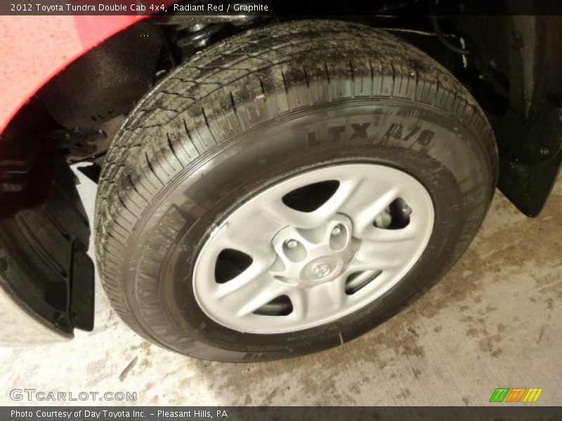 Radiant Red / Graphite 2012 Toyota Tundra Double Cab 4x4