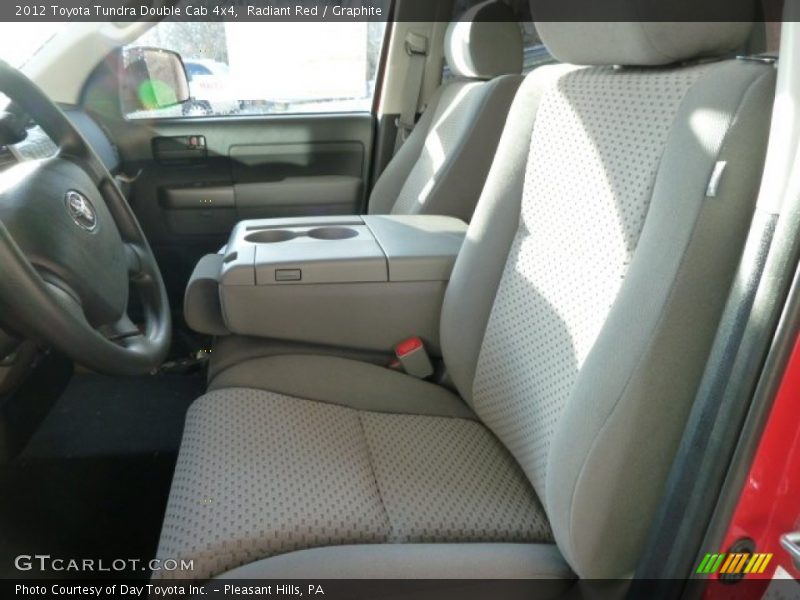 Radiant Red / Graphite 2012 Toyota Tundra Double Cab 4x4