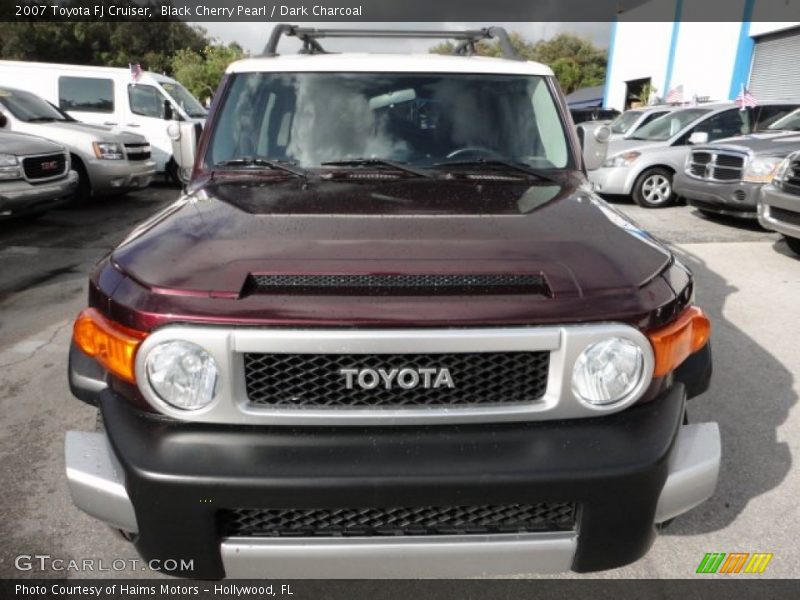 Black Cherry Pearl / Dark Charcoal 2007 Toyota FJ Cruiser