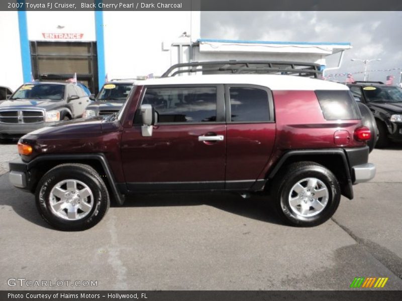 Black Cherry Pearl / Dark Charcoal 2007 Toyota FJ Cruiser