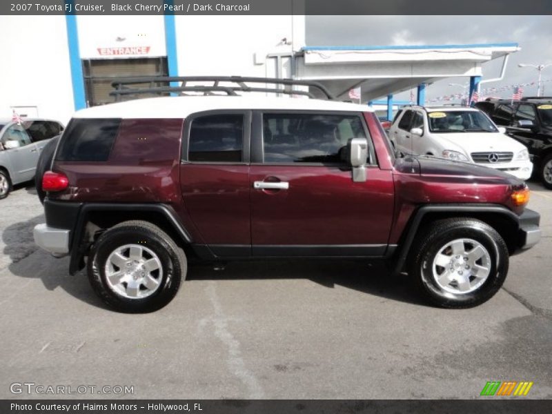 Black Cherry Pearl / Dark Charcoal 2007 Toyota FJ Cruiser